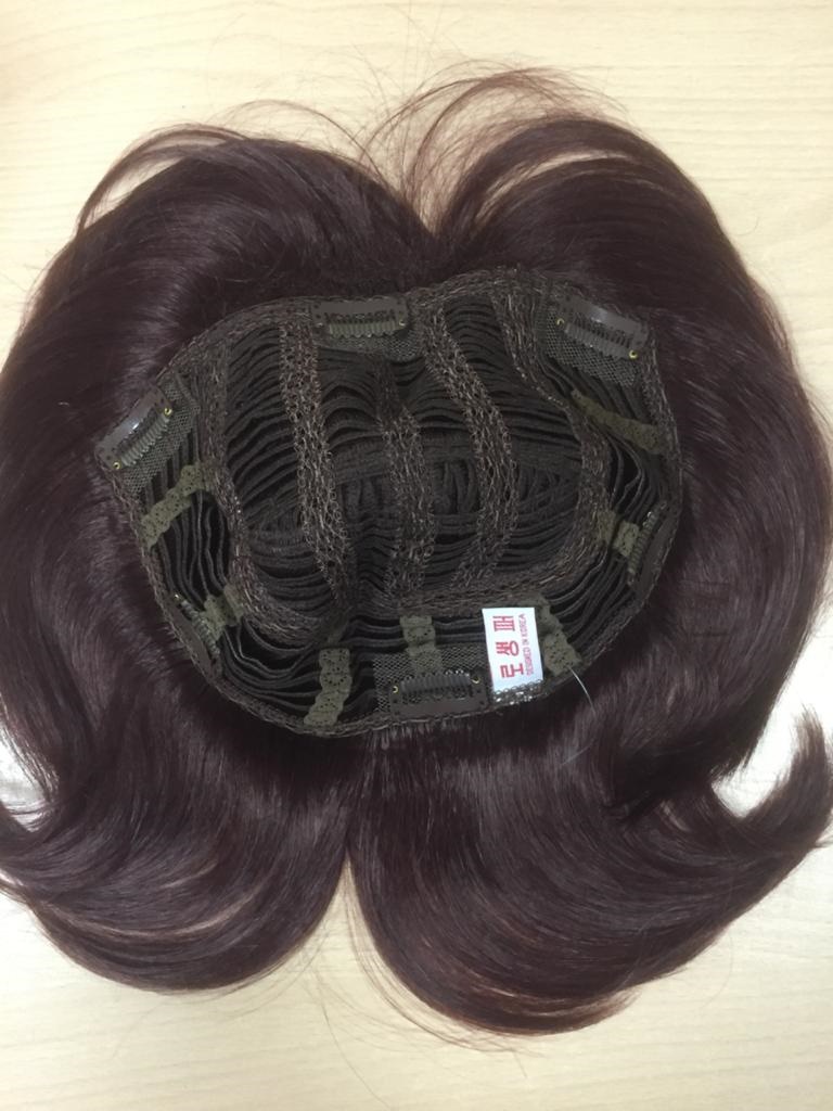 Накладка из искусственных волос NA 03 вид изнутри
