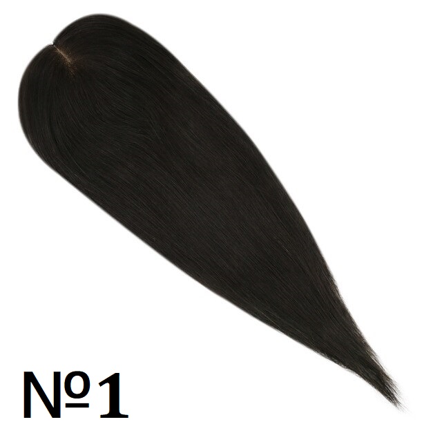 Накладка из натуральных волосы Moresso цвет черный