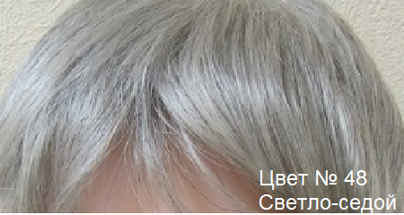 Искусственные парики. Седой цвет волос