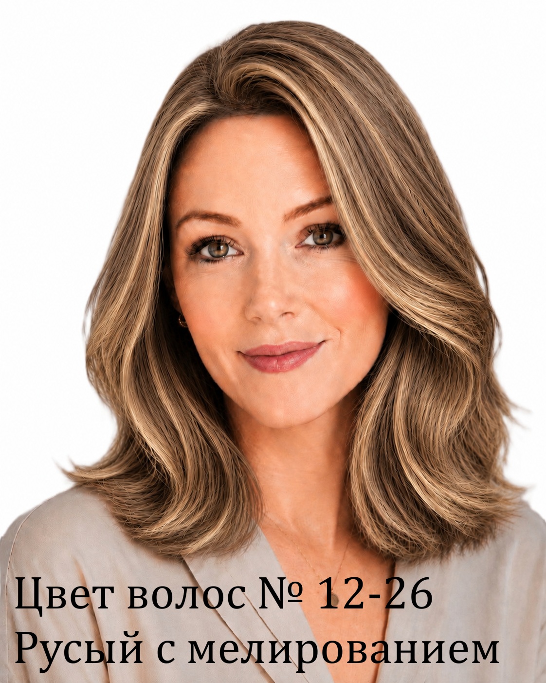 12-26 русый с мелированием
